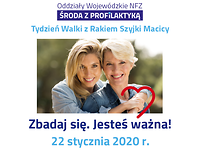 Infografika. Środa z Profilaktyką. Zbadaj się, jesteś ważna