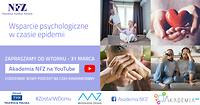 Zdjęcie ilustracyjne. Wsparcie psychologiczne w czasie epidemii