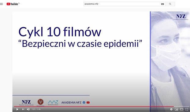 Infografika cyklu Bezpieczni w czasie epidemii