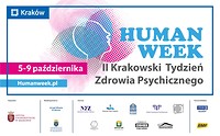 Logo Human Week - II Krakowskiego Tygodnia Zdrowia Psychicznego