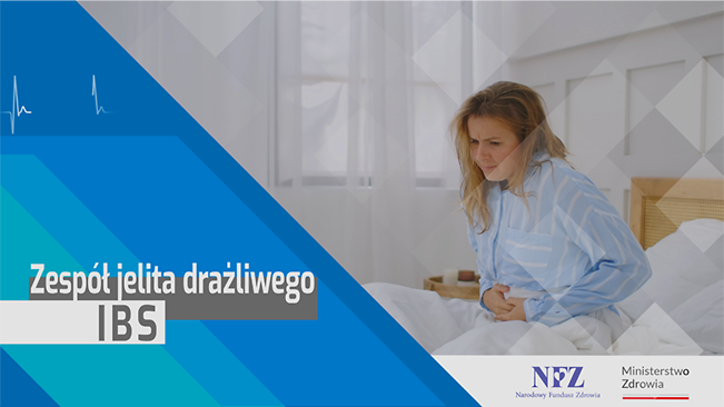 Grafika Środa z Profilaktyką. IBS - zespól jelita drażliwego