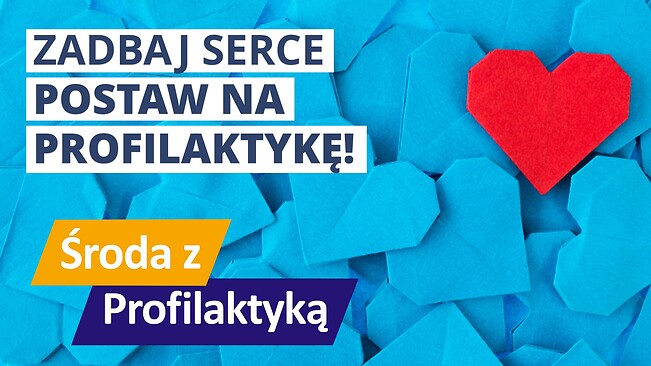 Grafika promocyjna Środa z Profilaktyką