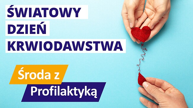 Grafika informacyjna Środa z Profilaktyką
