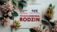 Grafika informacyjna Tydzień Zdrowia Rodzin