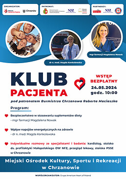 Plakat informacyjny wydarzenia