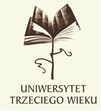 Otwarta książka z podpisem Uniwersytet Trzeciego Wieku